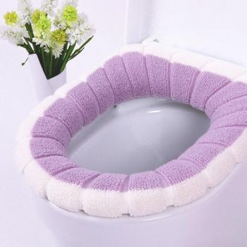 Alfombra de invierno para asiento de inodoro