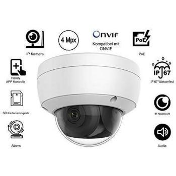 Safire Dome IP 4 Megapixels com WDR e IR