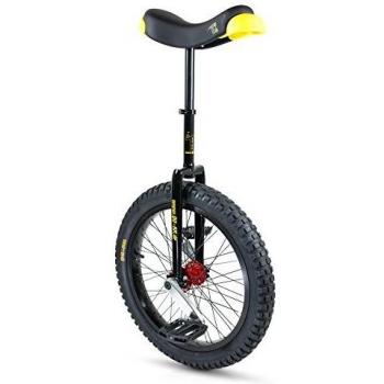Qu-AX Monociclo Fuoristrada 20 Unisex Adult, Nero, Taglia Unica