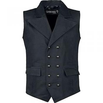Gothicana by EMP From Safety To Where Weste in Schwarz (XXL)