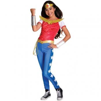 Wonder Woman Girls Superhero Costume S