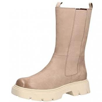 Calça de Couro Caprice Stiefel Marrom Claro