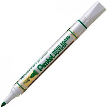 Marqueur tableau blanc vert Pentel MW85, pointe ogive