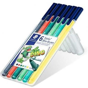 Staedtler 6 Farben Fasermaler Triplus