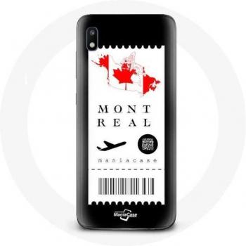 Samsung Galaxy A10 Case Vliegticket Montreal Canada