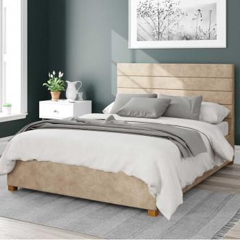Aspire Kelly Kimyo Linen Ottoman Bed Frame