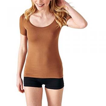 Tee Shirt Manches Courtes Havane Thermolactyl marron