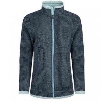 Ariana Veste Polaire Zip Bleu