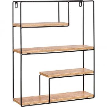 Design Regal rechteck Holz hell