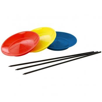 Assiette de jonglerie avec bâton PVC Tremblay