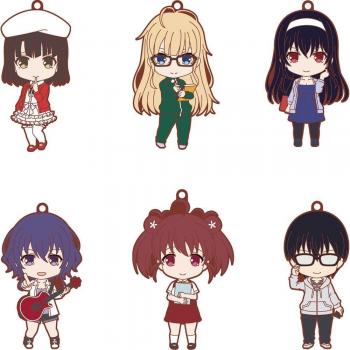 Nendoroid Plus Saekano 6‑Pakket met Rubberen Touwen