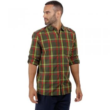 Regatta Herren Mindano Langeärmel-Segeljacke, Racing Green