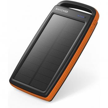 SunBeam PowerBank 20000 – RAVPower Solar Charger + Flashlight