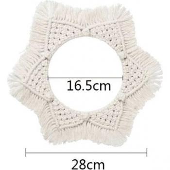 Macrame Tapestry Mirror