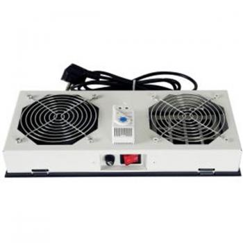 Ventola per armadi rack 19'' da muro con termostato serie Eavi