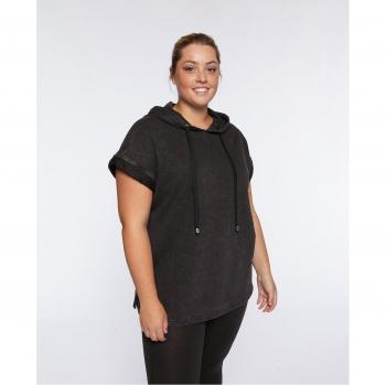 Sudadera con Capucha Fiorella Rubino de Manga Larga