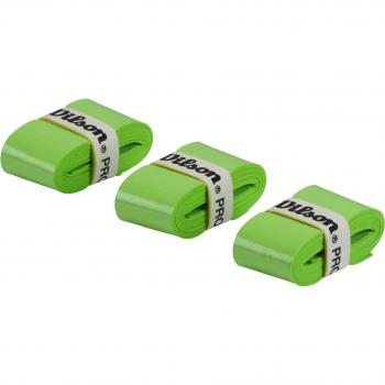 Wilson Elite Performance Overgrip, Green, 3 Pack