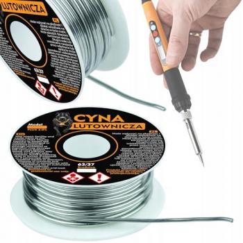 Rosfix Stagno per Saldatura Sn63/37 2 mm Flusso in Bobina
