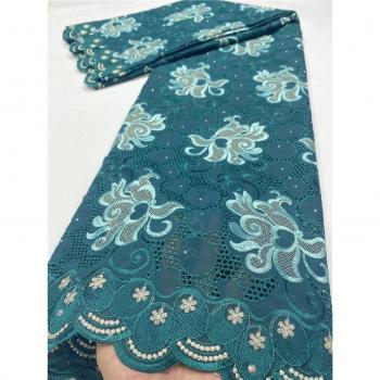 Voile Dentelle Broderie Nigérianne