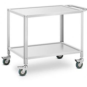 Carrello di servizio in acciaio inox