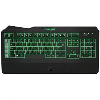 KeepOut F89CHV2 USB QWERTY Español Negro, Gris tec