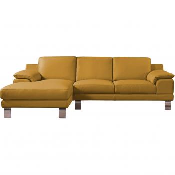 Egoitaliano Design Ecksofa Shakira, Leder BULL
