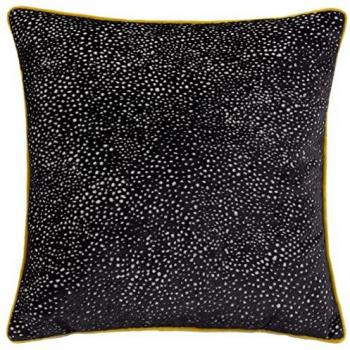 Estelle Spotted Velvet Filled Cushion