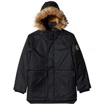 Parka Quiksilver Bicheno Bloom Garçon 8-16 Ans, Noir, M