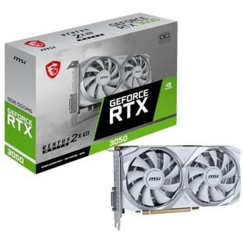 MSI GeForce RTX 3050 VENTUS 2X XS White 8GB OC