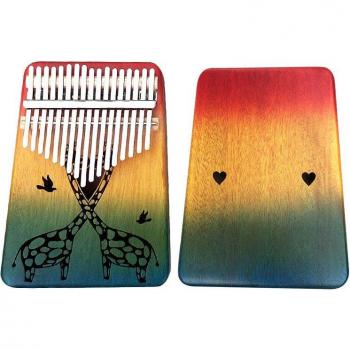 Sanza Harmonie 17 – Kalimba Musical, Bois Traditionnel et Instructions