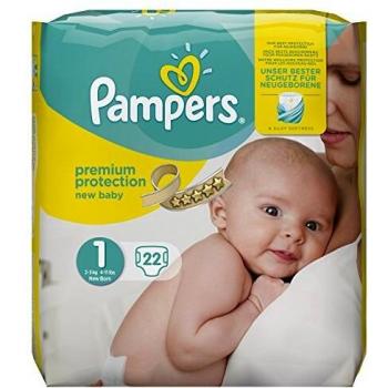 Pampers New Baby Windeln Größe 1, 22 Stück