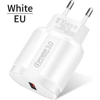 Cargador de viaje 18W USB QC3.0