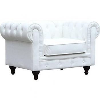 Sillón de estilo Chesterfield Aliza