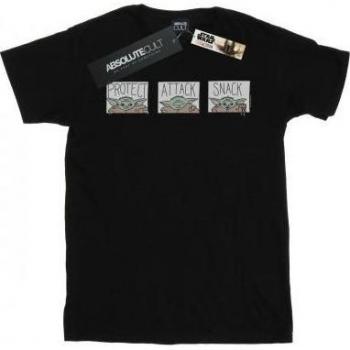 Camiseta de Algodón The Mandalorian Niñas