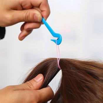 2pcs Elastic Hair Tie Cutter