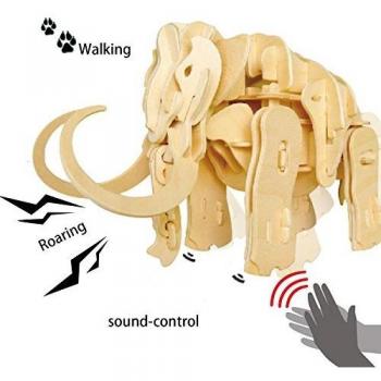 Robotime Kit de Montaje 3D Dinosaurios Mammoth