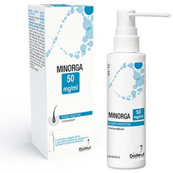 Minorga 50mg/ml dermální roztok 3x60ml