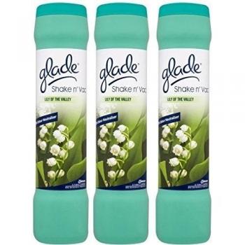 Pack Triple Glade Shake'n'Vac: Lily of the Valley para Alfombras – 500 g