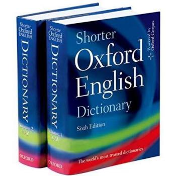 Shorter Oxford English Dictionary, by Oxford Languages