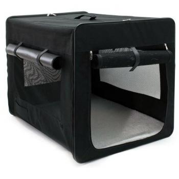 Cage de voyage pliable 76 cm pour chiens et chats
