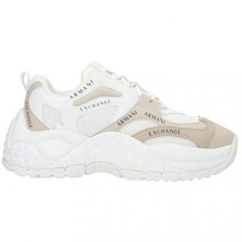 Armani Exchange Women's Beige Casual Sneakers