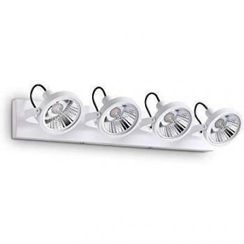 Glim 4 Light Ceiling Light White
