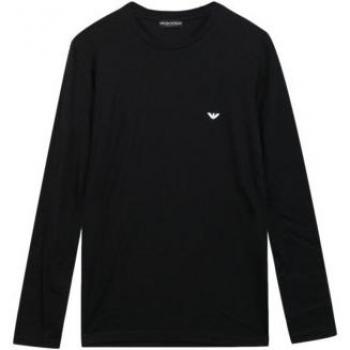 Camiseta de manga larga con cuello redondo Emporio Armani