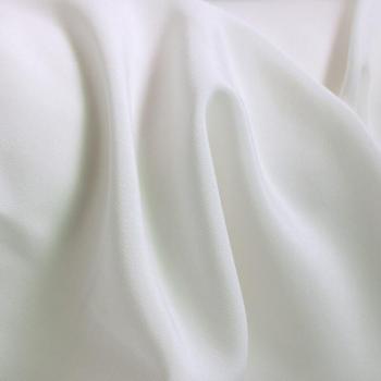 Tela de Seda Blanca 50x110cm Crepé Chino 28momme para Vestido de Novia