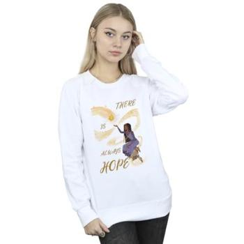 Large White Motivational Sweatshirt for Women
