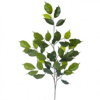 Piante di Ficus Artificiale 12 Rami, 42 Foglie, Altezza 60 cm