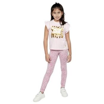 Blusa Rosa Volcón de Manga Corta Koroshi