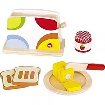 Goki 51583 Holz-Toaster für Kinder
