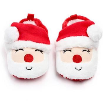 Cuna Blotona 0-18M: Zapatos de Dibujo Animado Navideño