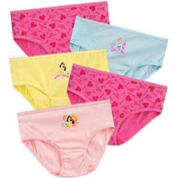 Mutandine Rosa Disney Principessa Set da 5 per 18-24 Mesi